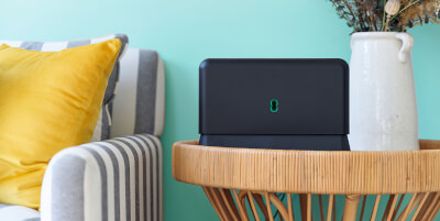 An EE router in a UK home