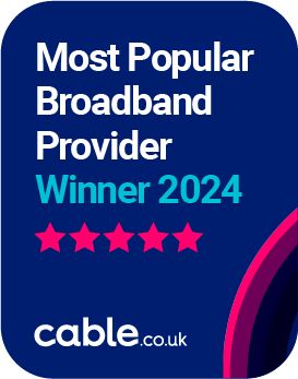 Most Popular Broadband Provider 2024