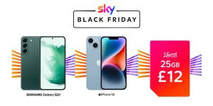 Save £540 in the Sky Mobile Black Friday sale